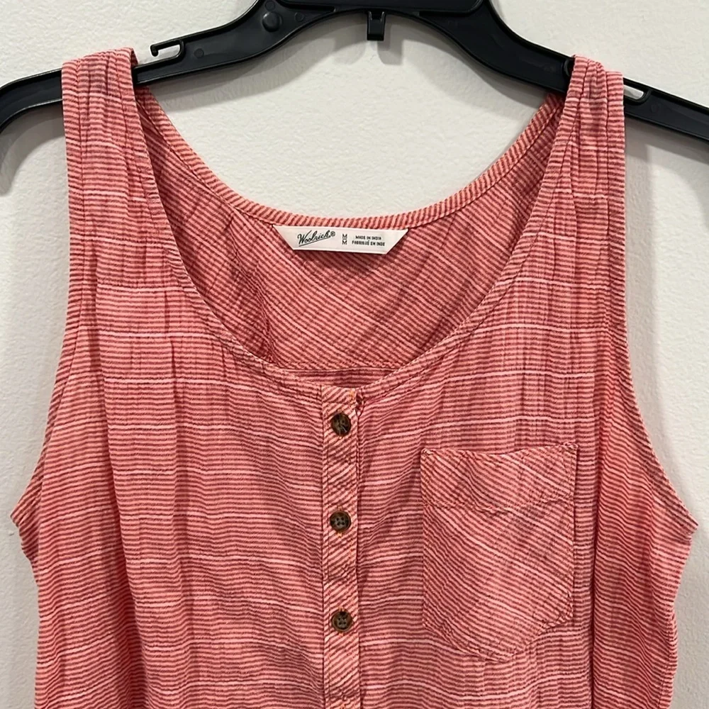 Woolrich Tank Top Size Medium EUC - Picture 2 of 12